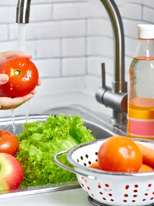 Vinagre é suficiente para lavar frutas e verduras? Descubra a forma correta!